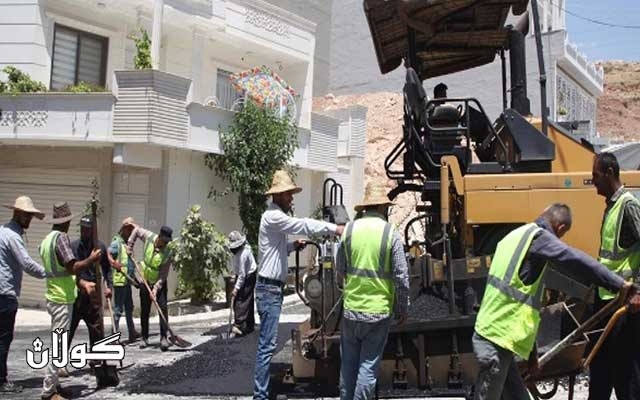 شارەوانیی دهۆك (55) پرۆژە بە گوژمەی نزیكەی پێنج ملیار دینار تەواو دەكات