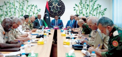 المنفي يجمع قيادات أمنية لبحث أمن طرابلس