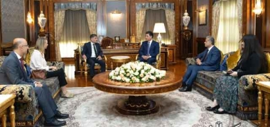 سەرۆك نێچیرڤان بارزانی پێشوازی لە كونسولی ئەڵمانیا دەكات