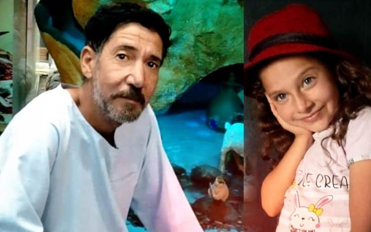 Çarenivîsa bav û keça windayî; termê bav di nav baxekê de hat dîtin