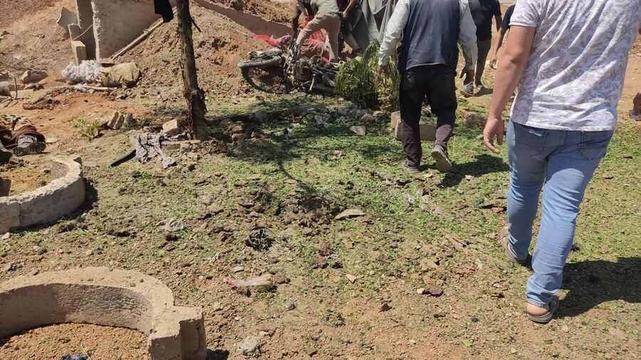 dîsa dronan li Qamîşloyê da