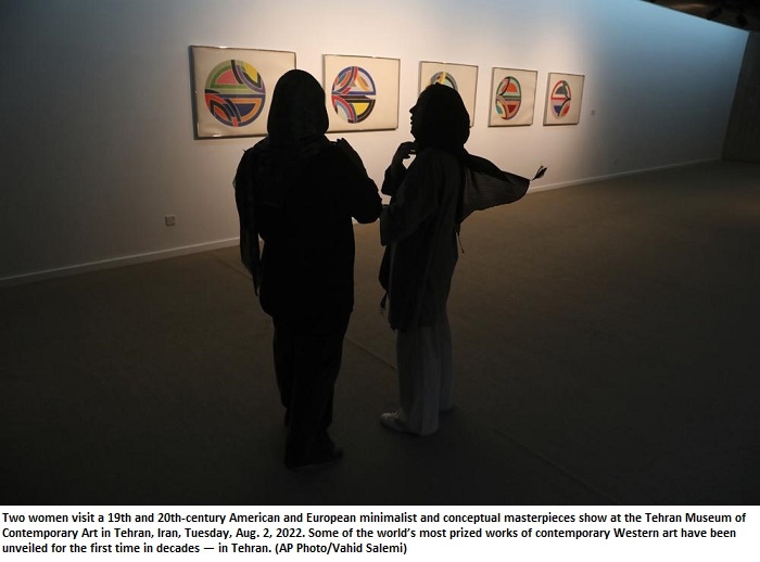 Tehran unveils Western art masterpieces hidden for decades