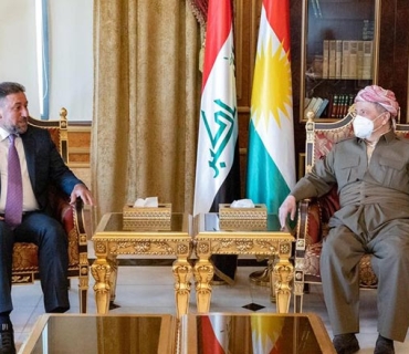 سەرۆك بارزانی پێشوازی لە سەرۆكی هاوپەیمانیی سیادە دەكات