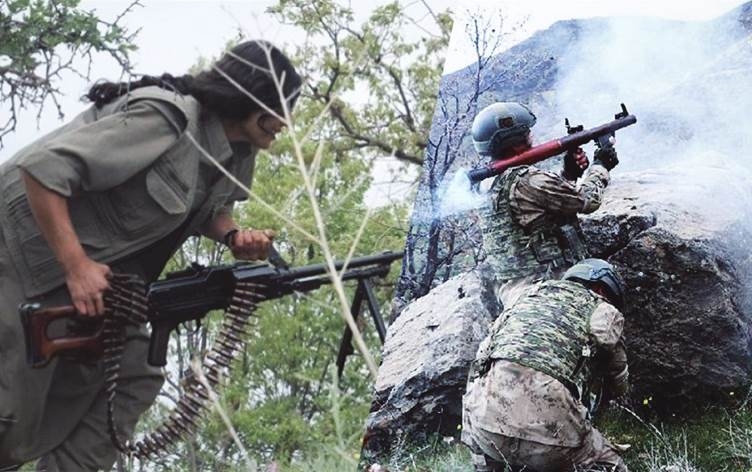 Li Colemêrgê şer: 6 gerîlayên PKKê jiyana xwe ji dest dan