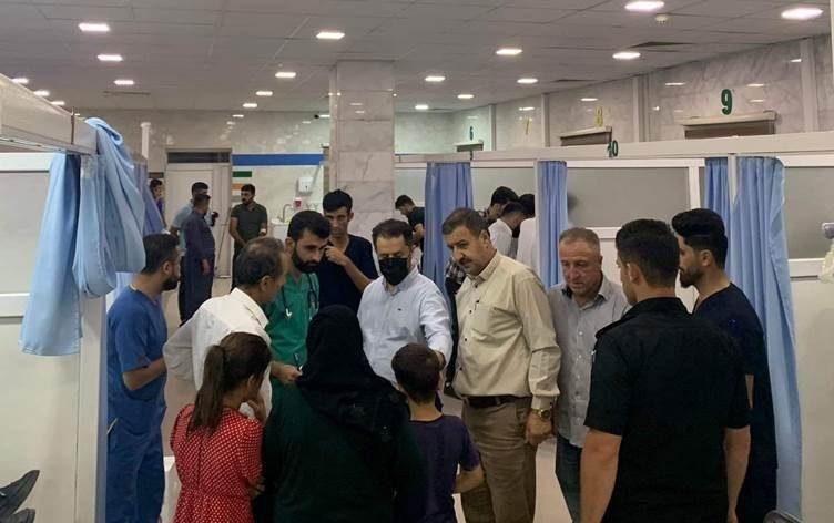 Li parkeke Silêmanîyê gondolek ket; birîndar hene