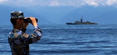 How is China trying to redefine power balance in Taiwan Strait?