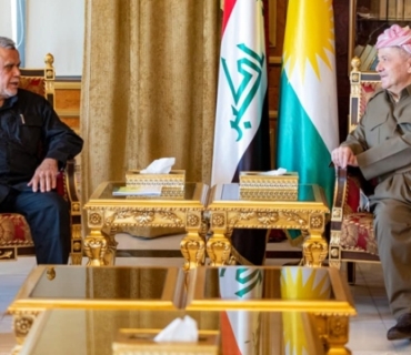 سەرۆک بارزانی و هادی عامری بارودۆخی سیاسیی عێراقیان تاوتوێ کرد