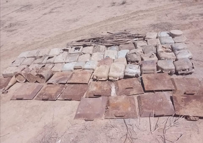 العثور على عبوات ناسفة من مخلافات داعش في كركوك