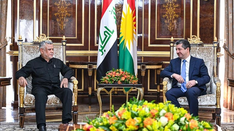 Serokwezîrê Herêma Kurdistanê pêşwazî li Serokê Hevpeymaniya Fetih kir