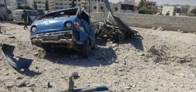 Navenda bajarê Kobanê û gundewarê wê bi çekên giran tên hedefgirtin