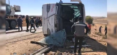 دوای وەرگەڕانی پاسێک لە مەغریب ٢٥ کەس گیانیان لەدەستدا کە ١٧ کەسیان منداڵن