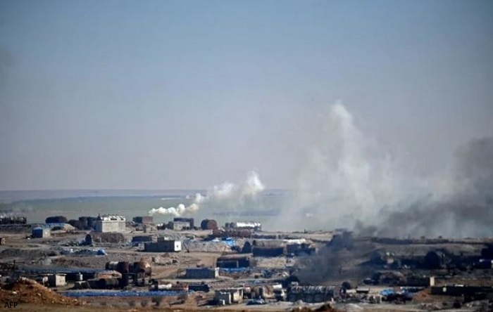 Market blast in north Syria kills at least 9, injures dozens