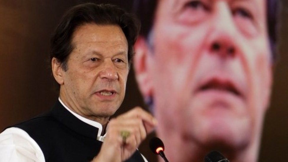 Imran Khan: Pakistan police charge ex-PM under terrorism act