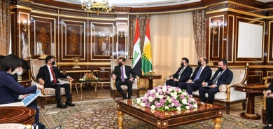 سەرۆکی حکوومەتی هەرێمی کوردستان لەگەڵ باڵوێزی ژاپۆن لە عێراق کۆبووەوە