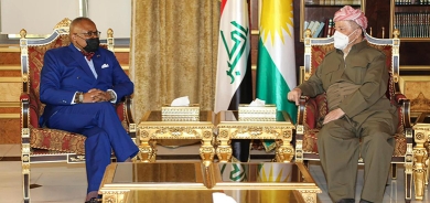 الرئيس بارزاني والقنصل الأمريكي لدى أربيل يؤكدان أهمية تعزيز العلاقات