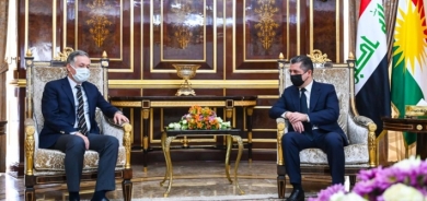 رئيس حكومة إقليم كوردستان يستقبل القنصل العام التركي