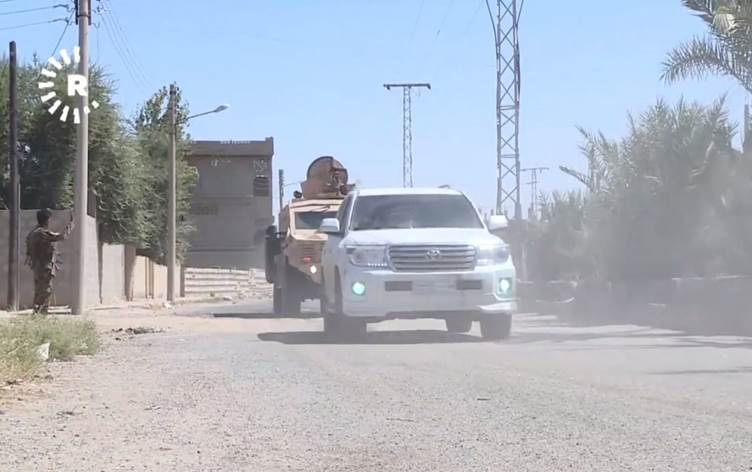 Şandeke Amerîkî li Kobanî ligel Encûmena Cîbicîkar a Rêveberiya Xweser dicive