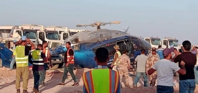 سقوط مروحية تابعة لوزارة النفط في الأنبار