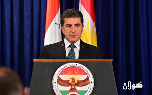 پــــه‌يامى سه‌رۆك نێچيرڤان بارزانى له‌ يادى ئه‌نفالى باديناندا