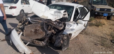 إصابات في حادث 