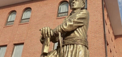 لە هەڵەبجە پەردە لەسەر پەیكەری(ئەحمەد موختار جاف)لادرا