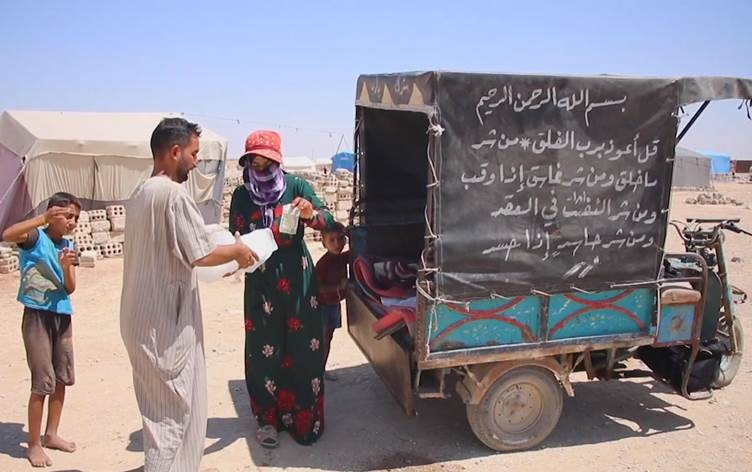 Jineke 38 salî li Hesekê bi motorsîkletê bûzê difroşe