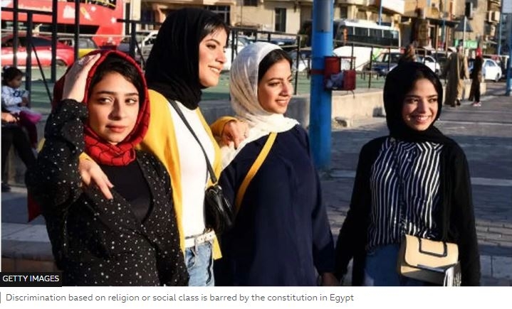Women with hijab found to face bias in Egypt