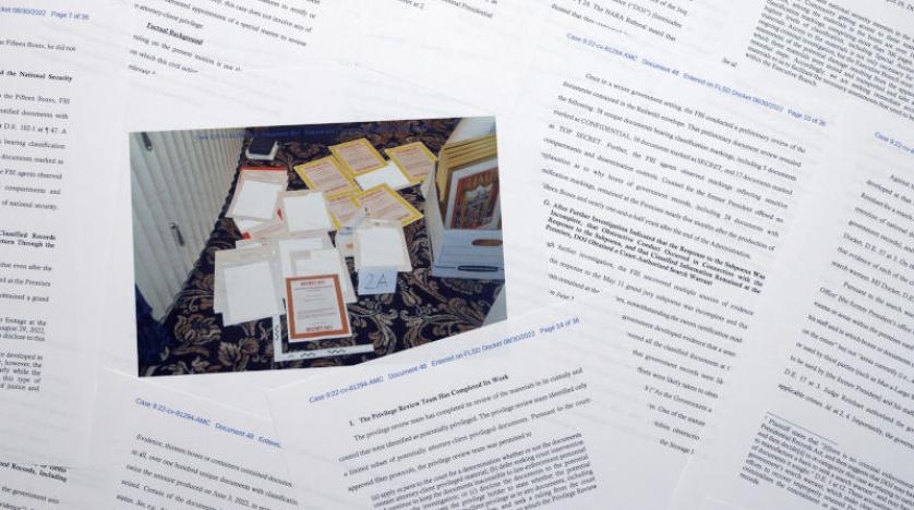 ترمب يعتبر تفتيش منزله بحثاً عن وثائق سرية «غير مبرر»