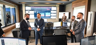 مسرور بارزاني يتفقد دائرة تكنولوجيا المعلومات ويدشن اول مركز بيانات حكومي للموظفين