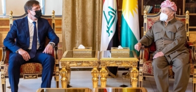 Serok Barzanî pêşwazî li konsulê giştî yê Rûsyayê li Hewlêrê kir