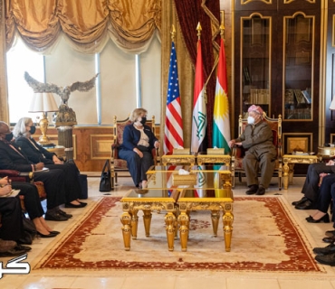 سـەرۆك بــارزانـــی پێشوازیی لە شاندێكی باڵای وەزارەتی دەرەوەی ئەمەریكا دەكات