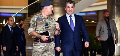 مسرور بارزاني ووفد عسكري بريطاني يؤكدان أهمية تنفيذ اتفاق شنگال