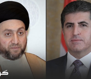 سه‌رۆك نێچيرڤان بارزانى، سه‌ره‌خۆشى له‌ سه‌يد عه‌مار ئه‌لحه‌كيم ده‌كات