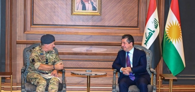 PM Masrour Barzani meets with UK military delegation