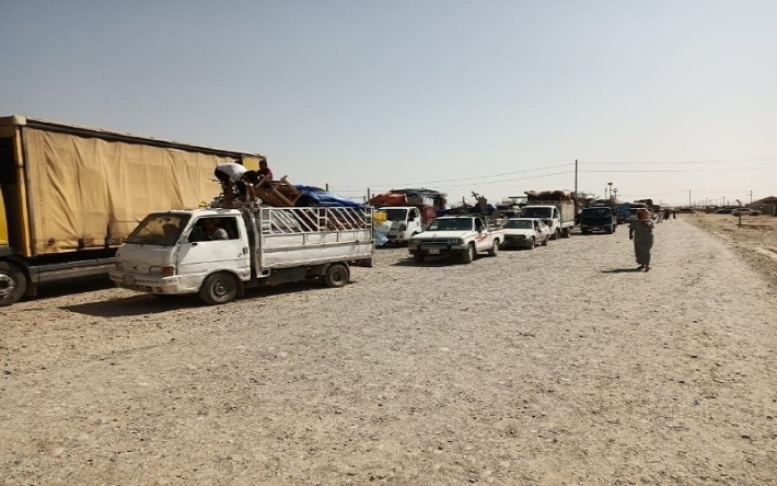 عودة 276 نازحاً من نينوى الى مناطق سكناهم الأصلية