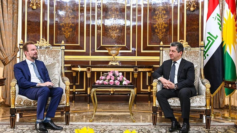 Serokwezîr Mesrûr Barzanî pêşwazî li şanda Yekîtiya Ewrûpayê kir