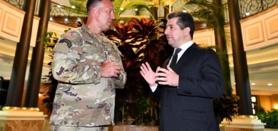 مسرور بارزاني وقائد ‹سانتكوم› يؤكدان أهمية حل مشاكل أربيل – بغداد بصورة جذرية وعلى أساس الدستور