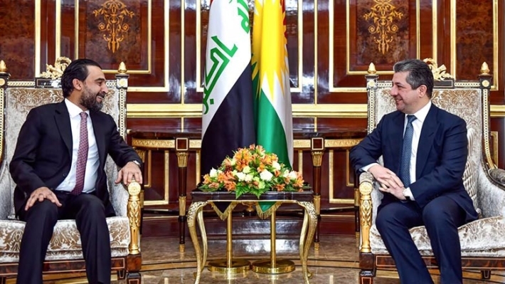 Serokwezîrê Herêmê Kurdistanê pêşwazî li Serokê Encûmena Nûneran û Serokê Hevpeymaniya Siyade kir