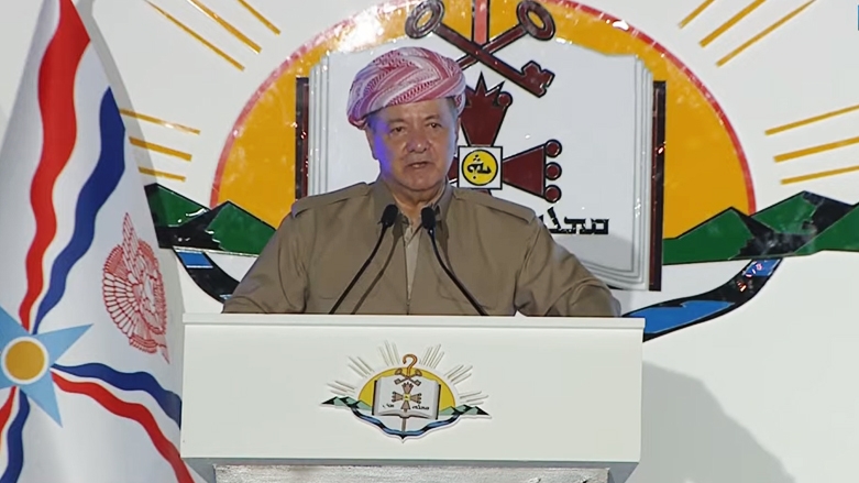 الرئيس بارزاني خلال افتتاح الكنيسة المشرقية: ليس هناك أجمل من التعايش السلمي