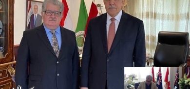 بەرپرسی مەکتەبی پارتی لە قاهیرە سەردانی باڵوێزخانەی عێراق و بریتانیا دەکات