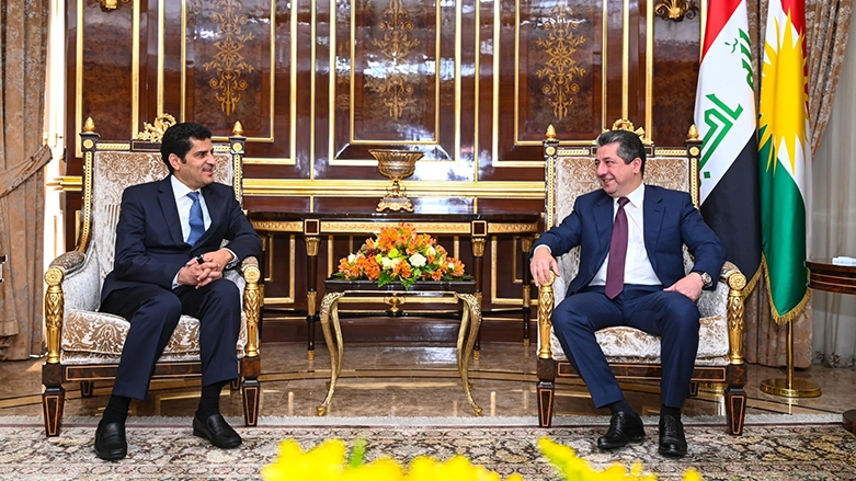 مسرور بارزاني يستقبل القنصل الكويتي الجديد لدى إقليم كوردستان