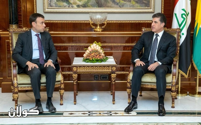 سه‌رۆكى هه‌رێمى كوردستان له‌گه‌ڵ شاندێكى په‌رله‌مانى ئه‌ڵمانيا كۆبووه‌وه‌‏