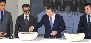 PM Masrour Barzani inaugurates new highway in Soran Autonomous Administration