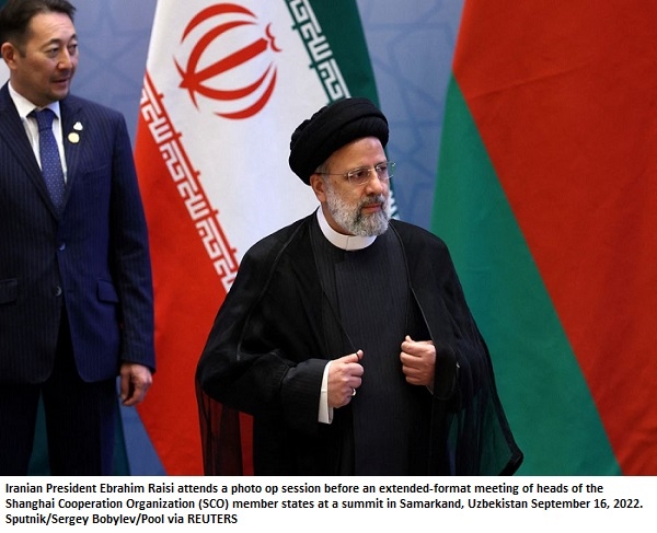 Iran's Raisi says thwarting U.S. sanctions needs new solutions