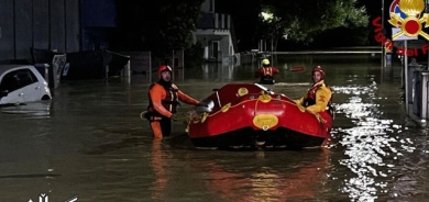 لە ئیتاڵیا بەهۆی زریان و لافاوەوە هەشت کەس گیانیان لەدەستدا