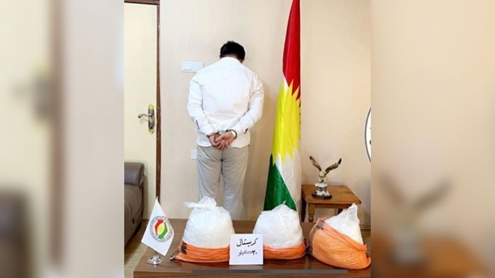 اعتقال متهم وضبط 30 كيلوغرام من المخدرات في دهوك