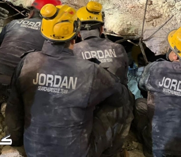 ژمارەی قوربانیانی داڕمانی بینایەك لە ئوردن لە هەڵكشاندایە