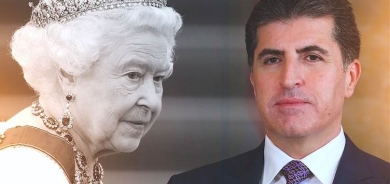 رێوڕەسمی بەخاک سپاردنی شاژنە ئێلیزابێزی دووەم و بەشداریی نێچیرڤان بارزانی