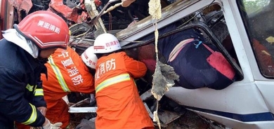 لە چین پاسێک وەرگەڕا  ٢٧ کەس گیانیان لەدەستدا