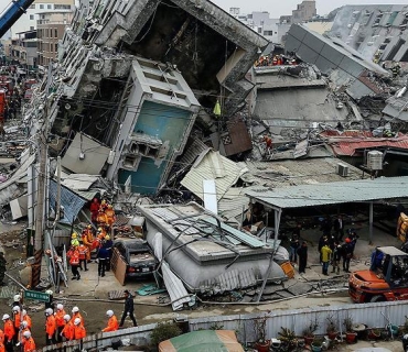 بوومەلەرزەیەک بە گوڕی 6.8 پلە تایوانی هەژاند